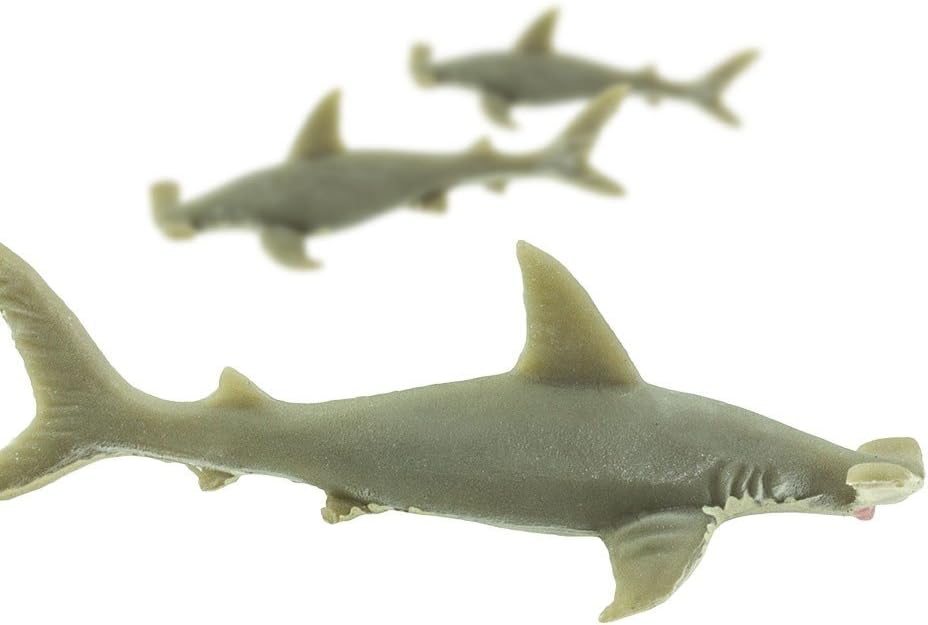Safari Ltd. Good Luck Minis - Hammerhead Sharks - Quality Construction from Phthalate, Lead and BPA Free Materials - for Ages 5 and Up