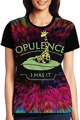 SXIKENS Opulence, I Has IT Girl Short Sleeve Shirts Newest Summer Garment For Women