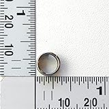 Super Split Rings Triple Wrapped Stainless Steel Select Size (#5 - 5/16