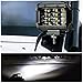 LED Pods, AKD Part 4 inch 72W OSRAM LED Spot Lights Off Road Work Lights Truck Quad Row Driving Lights Jeep Fog Lights for Boat SUV ATV Motor