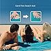 KAMO Sand Free Beach Mat - Sand Proof Beach Blanket 78.7