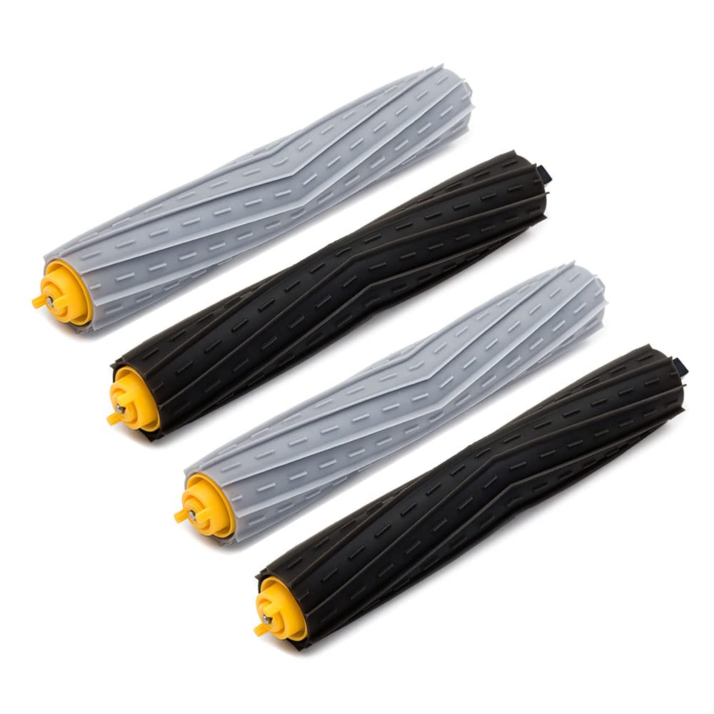 Neutop 2 Sets Rubber Brush Roller Compatible with iRobot Roomba 800 900 Series 850 860 870 877 880 890 891 895 960 961 980 981 985 Robot Vacuum Accessories.