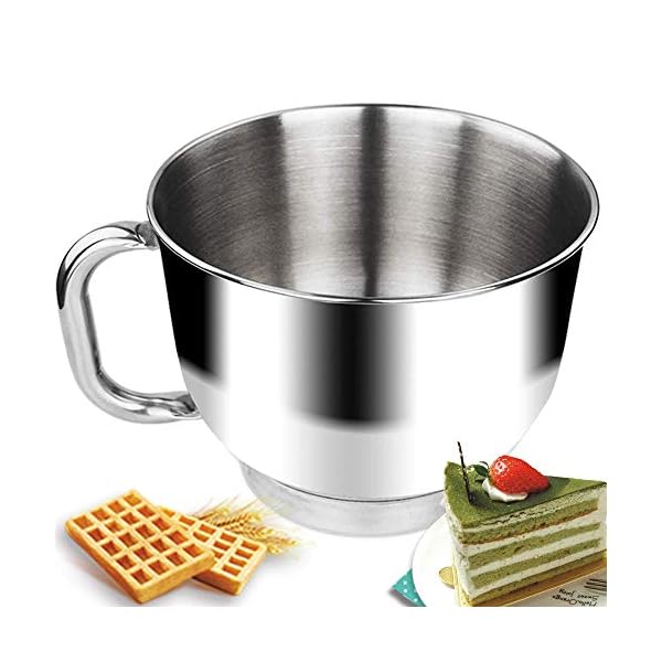 MIC Stand Mixer 5.5L Stainless Steel Blender 1500W 6 Speed Food Mixer for Baking Kitchen Electric with Mixing Bowl/Dough…