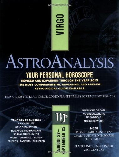 AstroAnalysis: Virgo (AstroAnalysis Horoscopes) by Amer. AstroAnalysts Institute