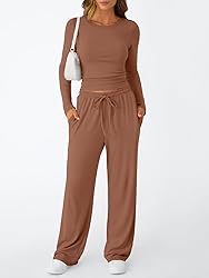 Trendy Queen Womens Two 2 Piece Matching Lounge