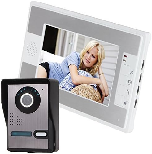 Gbragain 7 Color TFT LCD Wired Video Door Phone Doorbell Intercom Night Vision Without Radiation, Low Power Consumption and High Definition, Model: , Tools &amp; Outdoor Store