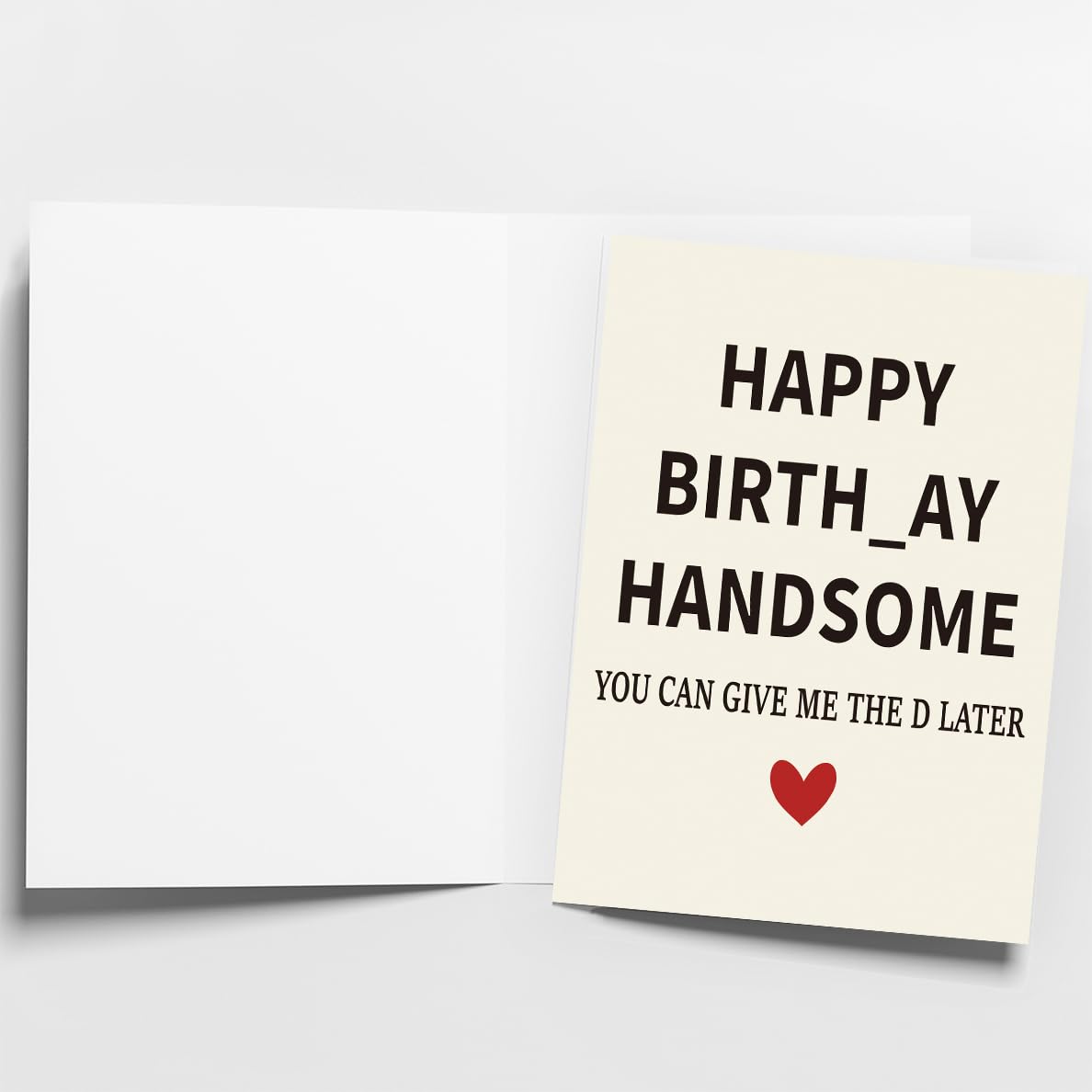 Funny Birthday Card & Gifts for Men Husband Boyfriend Him, Happy Bday Card