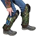 bradz Self-Supporting Knee Pads with built in tool pouches and replacable kneecaps offer open behind the knee all day comfort (5012 Medium, Camo)