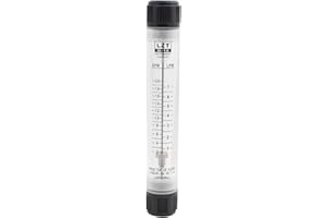 uxcell A11120300ux0019 1/2 Inch Female Thread 0.2-2.0 GPM 1-7 LPM Water Liquid Inline Flowmeter LZM-15