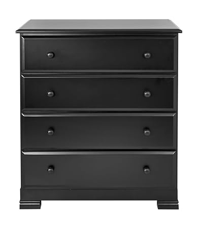 Amazon Com Davinci Kalani 4 Drawer Dresser In Ebony Nursery Dressers Baby