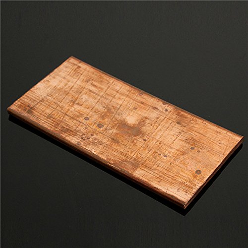 CynKen 3mmx50mmx100mm Copper Sheet Plate for Metalworking