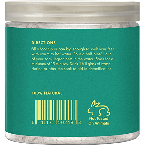 Majestic Pure Tea Tree Essential Oil Foot Soak with Epsom Salt, 20 oz