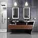 Krugg LED Bathroom Mirror 18 Inch X 30 Inch | Lighted Vanity Mirror Includes Dimmer and Defogger | Wall Mount Vertical or Horizontal Installation |
