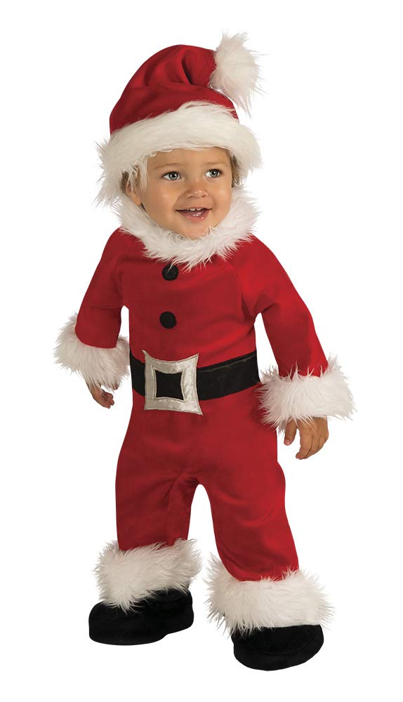 Rubies Official Santa Claus Costume, Suit, Belt, Hat and Booties for Christmas, Parties, Christmas Events, Carnival
