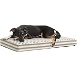 Barkbox Memory Foam Platform Dog Bed | Plush Mattress for Orthopedic Joint Relief | Machine Washable Cuddler with Removable C