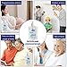 300ML Large Hand Sanitizer Soothing Gel for Household, Rinse Free, Antibacterial, Aloe & Vitamin E Moisturizing Formula,Kills 99.9% of Germs for Adults & Kids with 24-Hour Protection