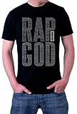Eminem Rap God Lyrics Logo T-Shirt