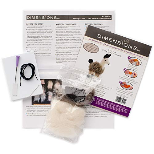 2 Dimensions+Needlecrafts+Feltworks+Felted+Llama