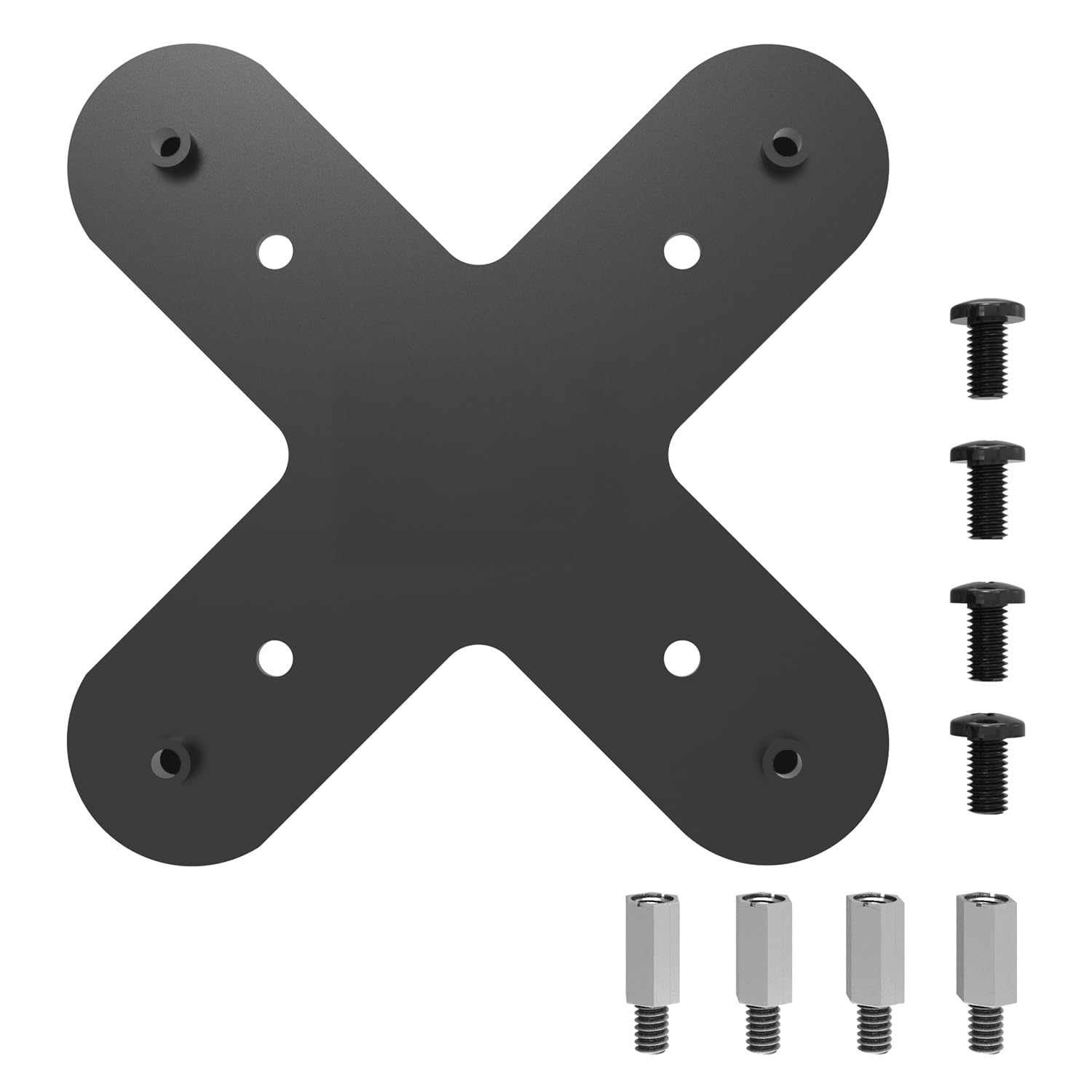 Photo 1 of Kado Wall/Arm Mount Adapter Bracket Plate, 50x50mm to 75x75mm Mounting Pattern Converter Universal for Monitors, TVs, Mini PCs and Sceptre Displays