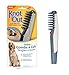 Allstar HI KN124 Knot Out Electric Pet Grooming Comb, Black/Grey
