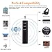 Bluetooth 5.0 Receiver, KINDRM Mini Wireless Bluetooth 3.5mm AUX Jack Audio Adapter Portable Hands-Free Bluetooth Stereo Receiver for Headphones Car Speakers/Home Stereo Music Device (Black)thumb 3