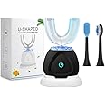 EITVLAGE 360 Ultrasonic Electric Toothbrush, Automatic Sonic Teeth Whitening Brush With Timer & Wireless Charging for Adults