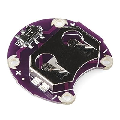 Buy Lilypad Arduino - Coin Cell CR2032 Battery Holder with Switch ...