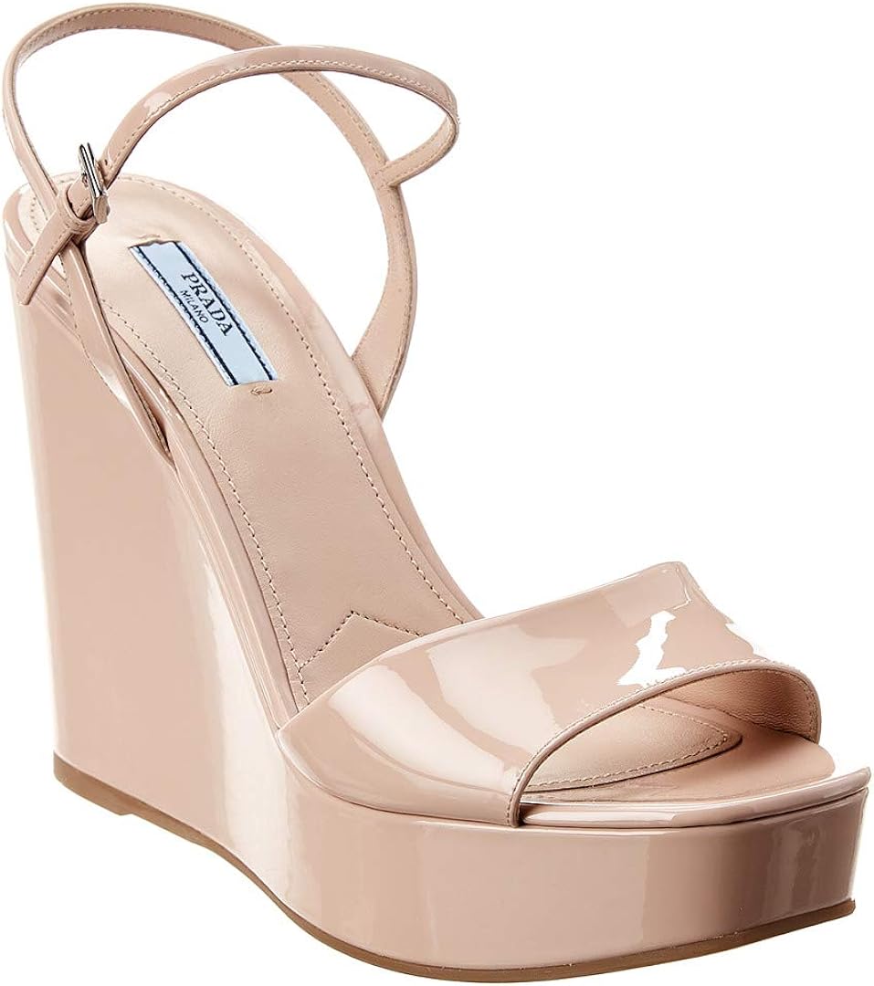 prada nude sandals