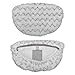 Washable Steam Mop Pads for Bissell PowerFresh 1940 1440 1544 Series, Model 19402, 19404, 19408, 1940A, 1940Q, 1940T, 1940W (2 pcs)