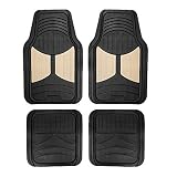 FH Group F11313BEIGE Rubber (Beige Full Set Trim to Fit Floor Mats)