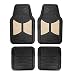 FH Group F11313BEIGE Rubber (Beige Full Set Trim to Fit Floor Mats)