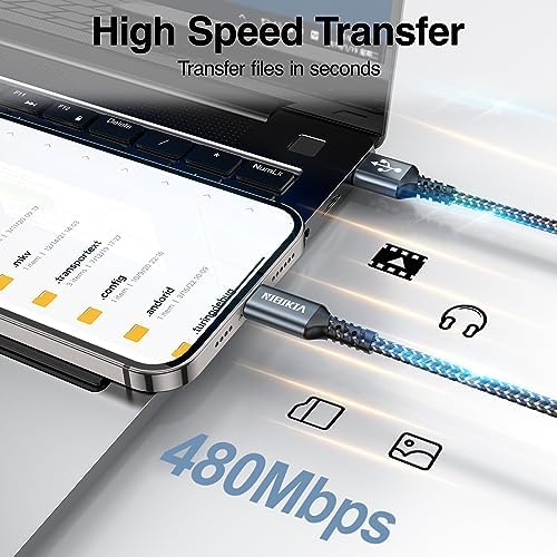 Cavo iPhone [3Pezzi/2M] Certificato MFi Cavo Lightning Per iPhone