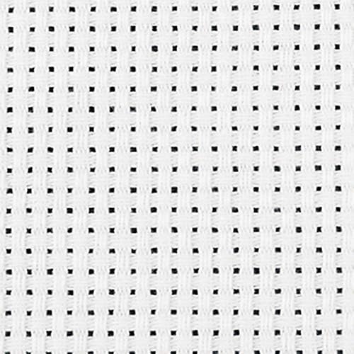 Aida 14 Count White Cross Stitch Fabric 100% Cotton (75 x 50cm(30 x 20in))