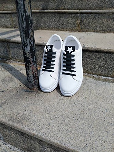 Lacci Scarpe Elastici, Elastico Silicone Scarpe | No Tie Lacci für Trainer, Sportschuhe Sneakers Schuhe Running Schuhe Board Schuhe Stiefel Schuhe und Casual Schuhe von NWSS (nero)