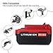 2Pack 20V 6.0Ah MAX Battery for Porter Cable 20V Lithium Battery Replacement PCC685L PCC685LP PCC682L PCC681L PCC680L PCC680LP PCC640 PCC600
