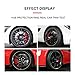 Maidian Wheel Hub Decorative Protection Ring Wheel Hub Stripe Automobile Decoration Scratch Prevention （2M/Item×4piece 8M