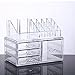 Unique Home Acrylic Jewelry and Cosmetic Storage Makeup Organizer, 4 Drawer Set