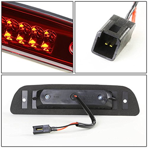 DNA Motoring 3BL-TTAC95-LED-RD Third Brake Light