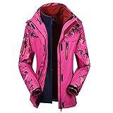 Woman's Winter Coat Two Piece Three in One Outdoor