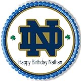Notre Dame Fighting Irish Edible Cake Topper
