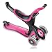 Globber Evo 3 Wheel 5-in-1 Convertible Scooter (Pink)