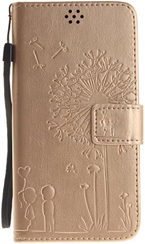Lenvov A7010 Case Cover, Solid Color PU Leather Case Dandelion Lover Embossing Case Wallet Stand Case for Lenvov A7010 ( Color : 3 , Size : A7010 )