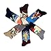 Famous Painting Art Printed Mens Dress Socks - HSELL Crazy Patterned Fun Crew Cotton Socks 6 Pack (C1)