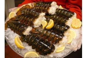 ROBERT WHOLEY & CO. Five 7-8 Oz. Cold Water Lobster Tails