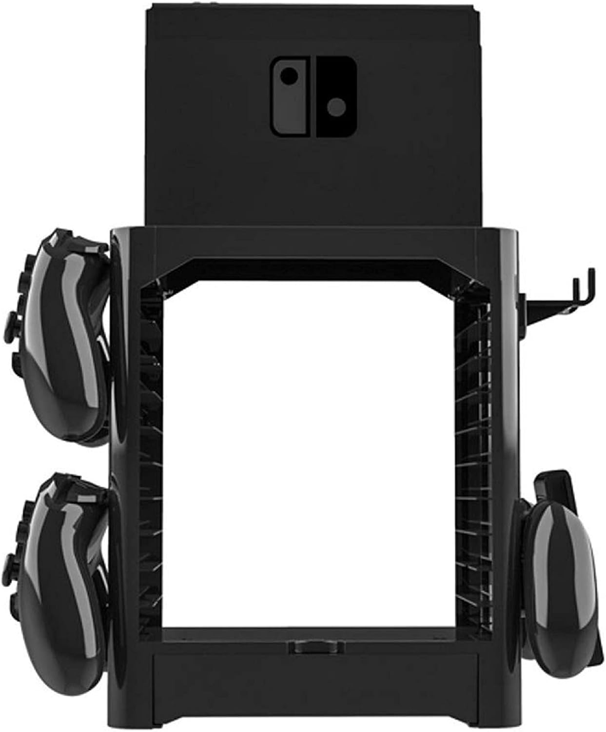 Wallfire Multi-Function Game Storage Tower Bracket Storage Holder Stand Shelf for Game Switch Disc Console Host Controller - Image 4
