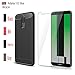 Huawei Mate 10 Lite case,with Huawei Mate 10 Lite screen protector. MYLB (2 in 1)[Scratch Resistant Anti-fall] fashion Soft TPU Shockproof Case with Huawei Mate 10 Lite glass screen protector (Black)