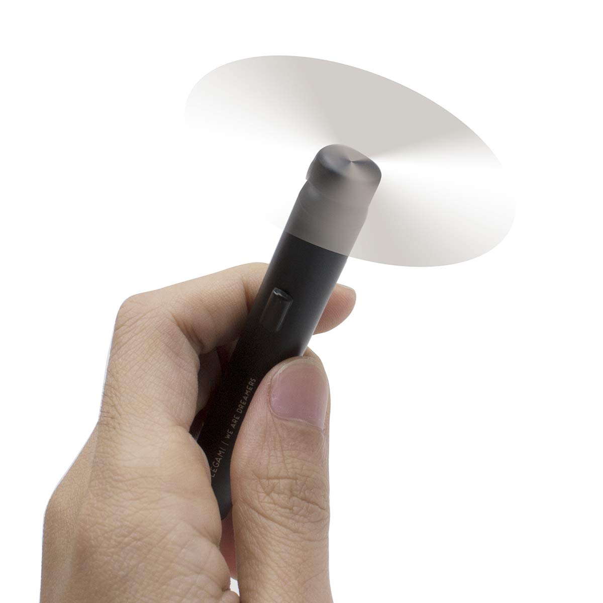 GS GLOWSEEN Pocket Fan, Mini Portable Handheld Battery Powered Cooling Fan For Women Men Reading Home Office Travel Camping