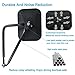 Black Diamond Rectangular Shake-proof Off-Road Door Off Side Rear View Mirror Compatible for Jeep Wrangler JK JKU CJ YJ 1997-2018, 2018 JL - Pack of 2