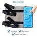 Large Hot and Cold Therapy Gel Ice Pack with Wrap by Cureve (12