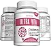 Ultra Vita Women's Multivitamin with Calcium, Multi-Mineral Complex, Hormone Balance Nutritional Supplement, Includes B-Complex Vitamins (60 Capsules, 30 Day Supply)